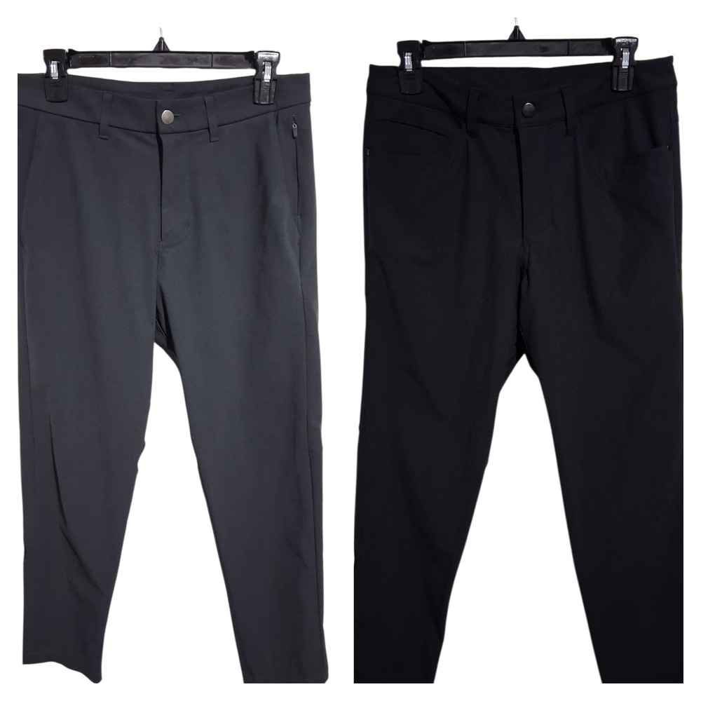 2 Lululemon ABC Classic-Fit‎ 5 Pocket
Warpstreme Mens size 30 Comfy Pants Preppy
